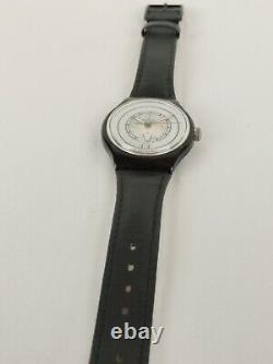 Rare Montre Swatch Automatique Cadran Blanc 1994 Suisse Vintage