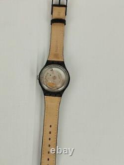 Rare Montre Swatch Automatique Cadran Blanc 1994 Suisse Vintage