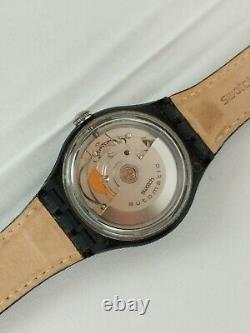 Rare Montre Swatch Automatique Cadran Blanc 1994 Suisse Vintage