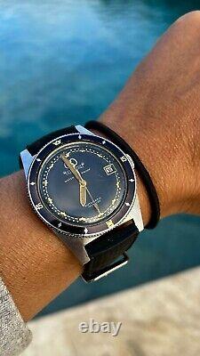 Rare SET Aqua-Lung Vintage Diver + Depth Gauge Calypso COUSTEAU Circa 1960