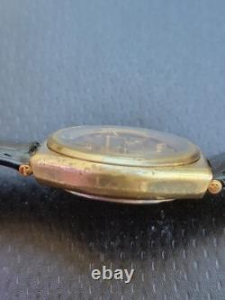 Rare Seiko auto Bell-matic Alarm Gold Dial 4006-6080