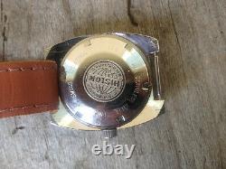 Rare montre HISLON 25 Automatique date SUPER COMPRESSOR 1970, ETA 2783