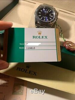 Rolex Homme Datejust automatique, acier 36 mm (cadran bleu royal)