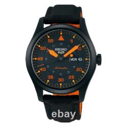 SEIKO 5 SPORTS SRPH33K1 Montre Militaire Automatique Homme Bracelet En Tissu