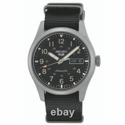 SEIKO 5 Sports SRPG37K1 montre militaire automatique homme bracelet OTAN