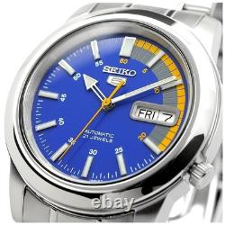 SEIKO Série 5 SNK371K1 RACER montre automatique homme bracelet en acier SEIKO Série 5 SNK371K1 RACER montre automatique homme bracelet en acier