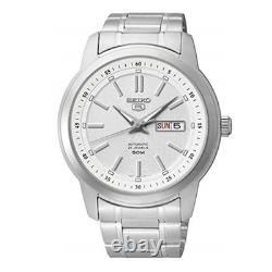 SEIKO Série 5 SNKM83K1 Superior Montre Automatique Homme Cadran Blanc SEIKO Série 5 SNKM83K1 Superior Montre Automatique Homme Cadran Blanc
