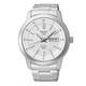 Seiko Série 5 Snkm83k1 Superior Montre Automatique Homme Cadran Blanc