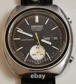 SEIKO montre vintage chronographe automatique Japan SEIKO montre vintage chronographe automatique Japan