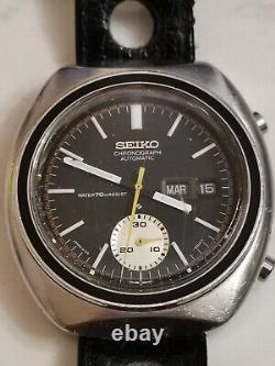 SEIKO montre vintage chronographe automatique Japan SEIKO montre vintage chronographe automatique Japan