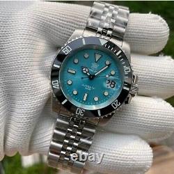 STEELDIVE-Montre à cadran bicolore en acier