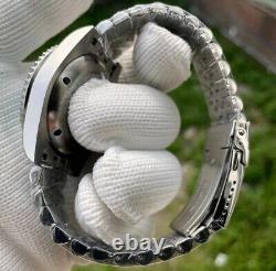 STEELDIVE-Montre à cadran bicolore en acier