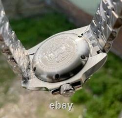 STEELDIVE-Montre à cadran bicolore en acier