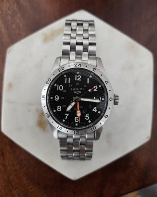 Seiko 5ssk023k1. Montre Automatique Homme Sports Noir