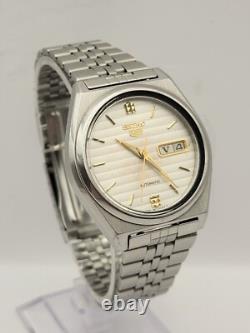 Seiko 5 Automatic Watch ref. 7009 878A Japan Stainless Steel 36mm Working good
