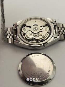 Seiko 5 Automatic Watch ref. 7009 878A Japan Stainless Steel 36mm Working good