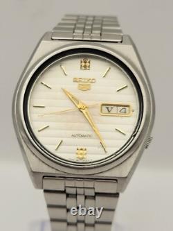 Seiko 5 Automatic Watch ref. 7009 878A Japan Stainless Steel 36mm Working good