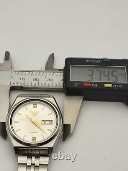 Seiko 5 Automatic Watch ref. 7009 878A Japan Stainless Steel 36mm Working good