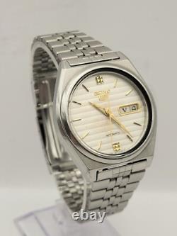 Seiko 5 Automatic Watch ref. 7009 878A Japan Stainless Steel 36mm Working good
