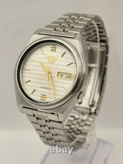Seiko 5 Automatic Watch ref. 7009 878A Japan Stainless Steel 36mm Working good