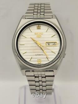 Seiko 5 Automatic Watch ref. 7009 878A Japan Stainless Steel 36mm Working good