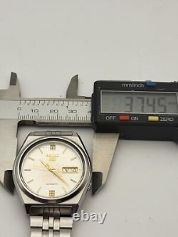 Seiko 5 Automatic Watch ref. 7009 878A Japan Stainless Steel 36mm Working good