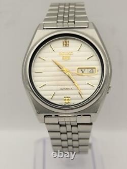 Seiko 5 Automatic Watch ref. 7009 878A Japan Stainless Steel 36mm Working good