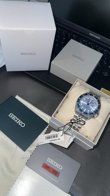 Seiko 5 Ice Blue Limited Edition Edition Limitee Ssk029 Facture Boite