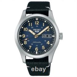 Seiko 5 Sports Field SRPG39K1 Montre Automatique Homme 100M Cadran Bleu