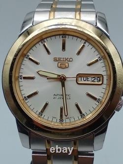Seiko 5 automatique été révisé 7S26B diamètre boîtier 37mm très bon état