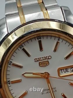 Seiko 5 automatique été révisé 7S26B diamètre boîtier 37mm très bon état