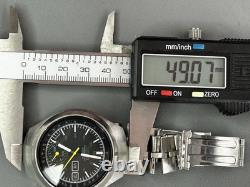 Seiko Chronograph Automatic 6139-7101 automatique tachymètre date cadran noir