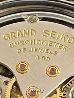 Seiko Grand Vintage 35 Jewels 2nd Manuel Automatique Montre Hommes Authentique