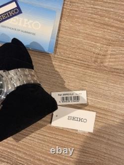 Seiko Presage SRPE15J1 automatique cadran vert acier date dos transparent