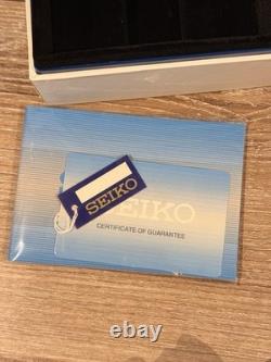 Seiko Presage SRPE15J1 automatique cadran vert acier date dos transparent