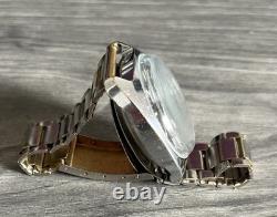 Slava Montre bracelet homme automatique réf. 2428 jour/date cadran bleu
