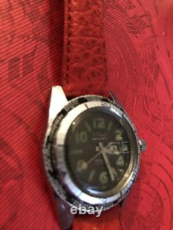 Solo Automatic Wristwatch 25 Jewels 1970s Day date FR World Time Bezel Solo Automatic Wristwatch 25 Jewels 1970s Day date FR World Time Bezel