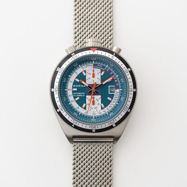 Sorna Automatique Bullhead Mesh Montre-bracelet Automatique Nos-s