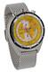 Sorna Bullhead Montre Automatique Style R&eacute;tro Jaune Hommes 21 Jewels &Oslash; 48 Mm