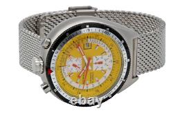 Sorna Bullhead Montre Automatique Style Rétro Jaune Hommes 21 Jewels Ø 48 MM