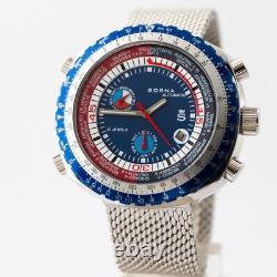 Sorna Milanaise Montre Montre-bracelet Automatique Worldtimer Ble