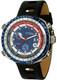 Sorna Worldtimer Montre Automatique Homme Gmt Style R&eacute;tro Montre