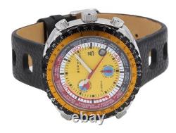 Sorna Worldtimer Montre Automatique Homme Gmt Style Rétro Montre Vintage Style