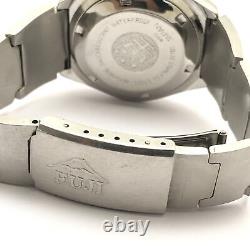 Style vintage FUJI HEART date Montre-bracelet automatique suisse pour homme