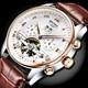 Superbe Montre Automatique De Luxe Tourbillon Top Marque Homme Men Watch Promo