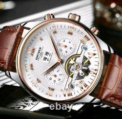 Superbe Montre Automatique de Luxe Tourbillon Top Marque homme men watch PROMO