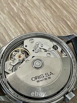 Superbe montre chronographe ORIS AUTOMATIQUE Acier Suisse montre chronomètre