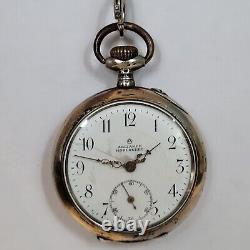 Swiss vintage poket watch Silver 0,800 Mechanical Alliance Horlogere Originall Swiss vintage poket watch Silver 0,800 Mechanical Alliance Horlogere Originall