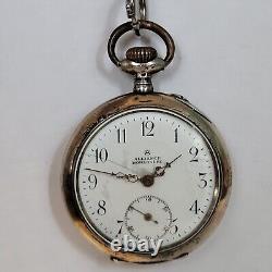 Swiss vintage poket watch Silver 0,800 Mechanical Alliance Horlogere Originall Swiss vintage poket watch Silver 0,800 Mechanical Alliance Horlogere Originall