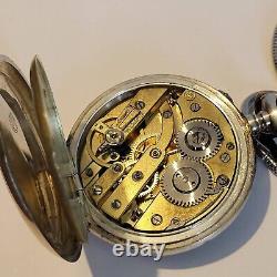 Swiss vintage poket watch Silver 0,800 Mechanical Alliance Horlogere Originall Swiss vintage poket watch Silver 0,800 Mechanical Alliance Horlogere Originall